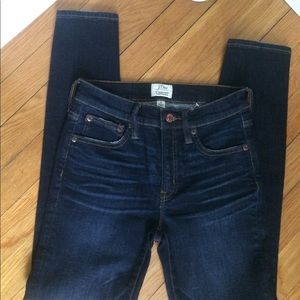 NWT J. Crew highrise jeans sz24